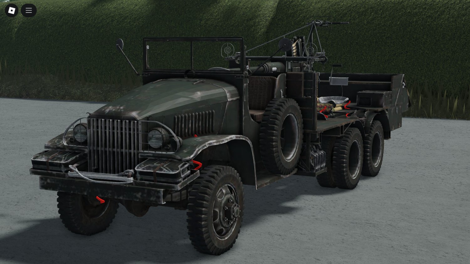 Roblox CCKW 353 AA military truck model
