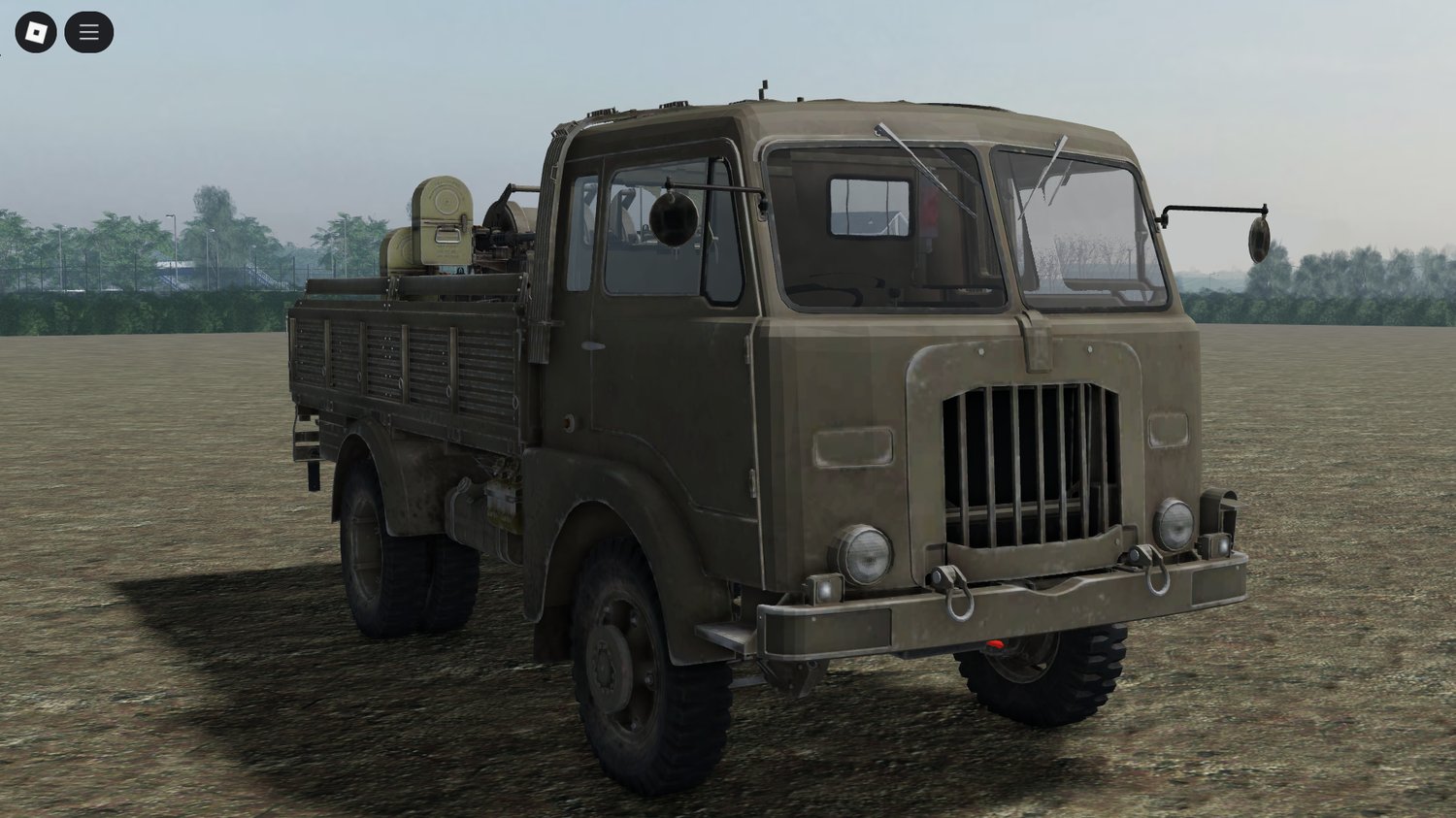 Roblox CM 52 military vehicle with cannon