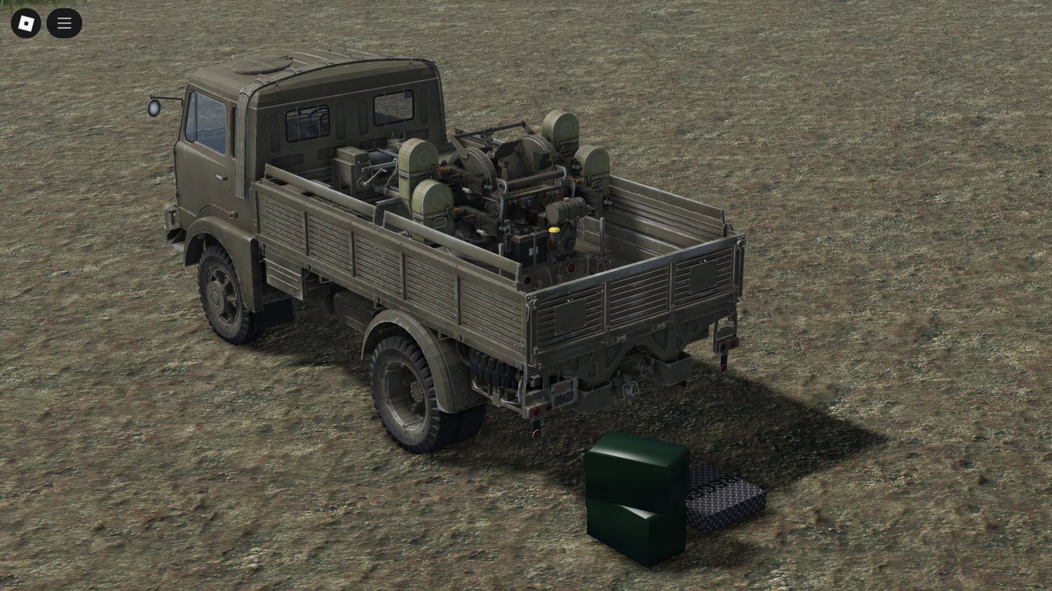 Roblox CM 52 truck side view