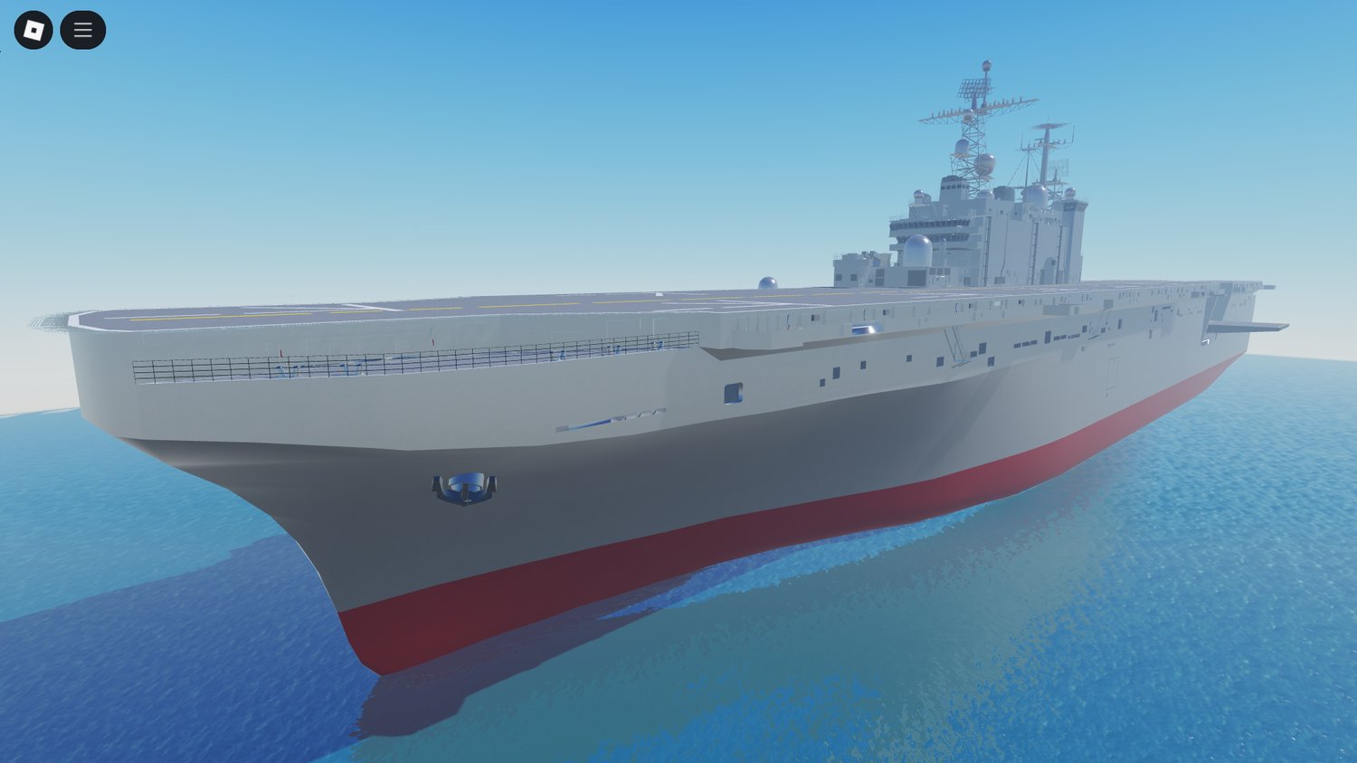 Roblox Tarawa ship exterior overview