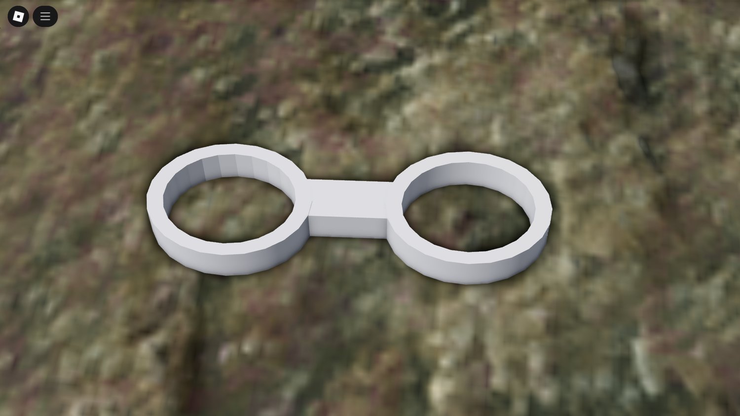 Close-up of the Handcuffs Tool metal texture in Roblox
