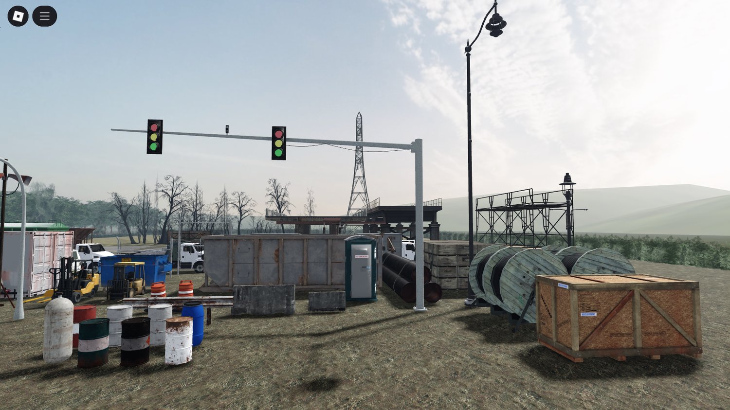 Bulldozer model from Realistic Construction Pack