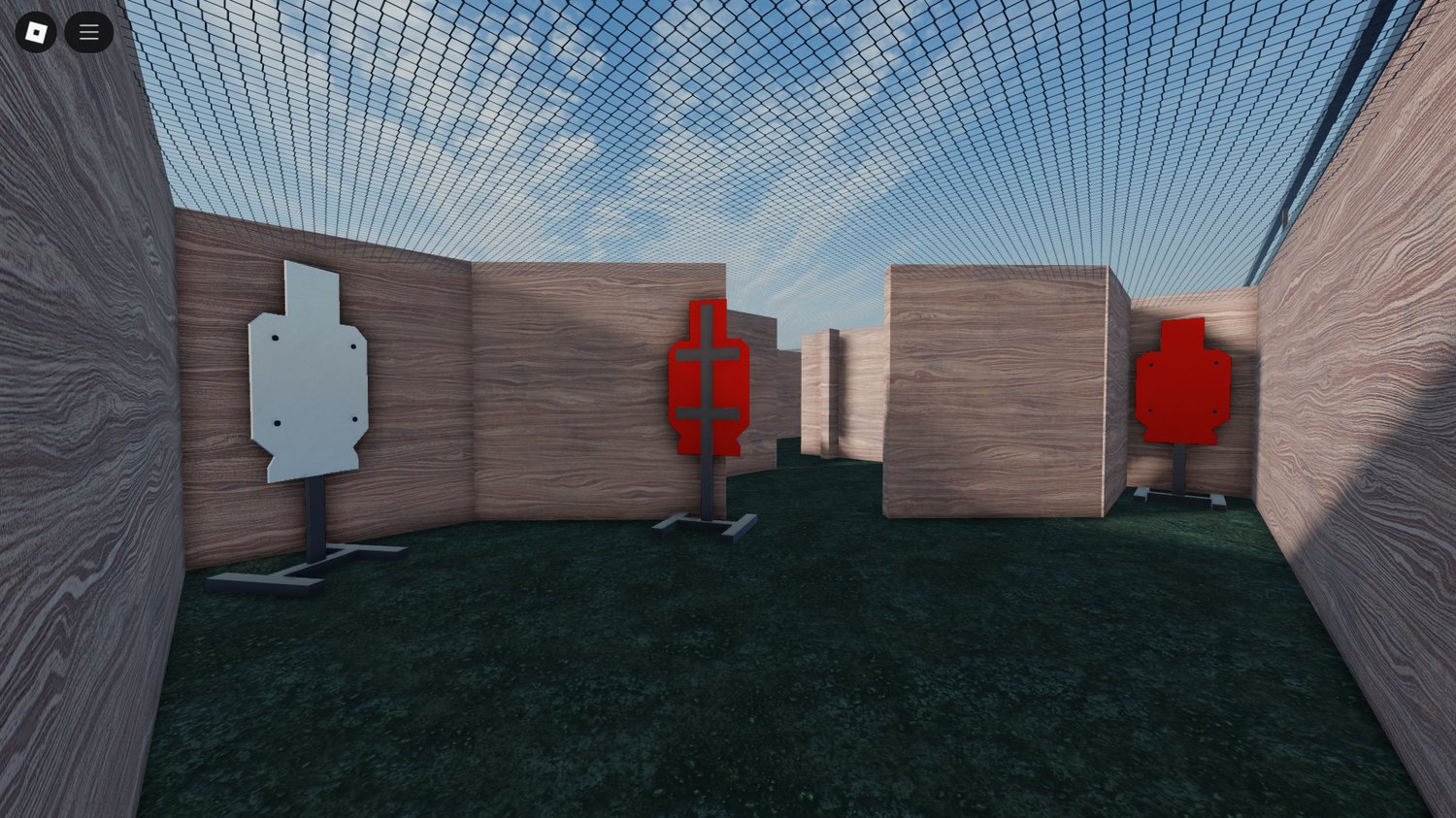 Scripted door with detonator setup in training centre