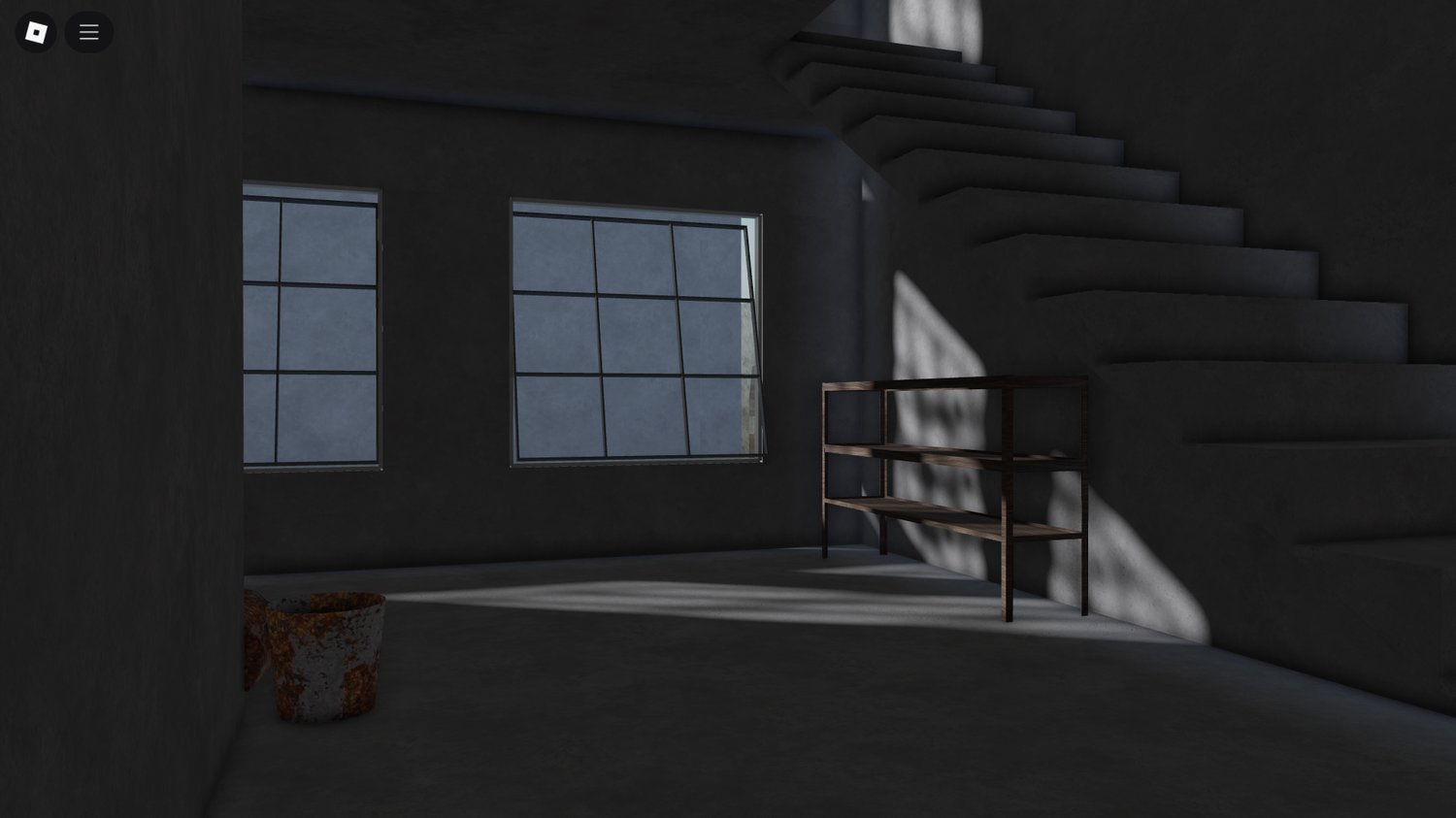 Hallway inside a combat-ready building