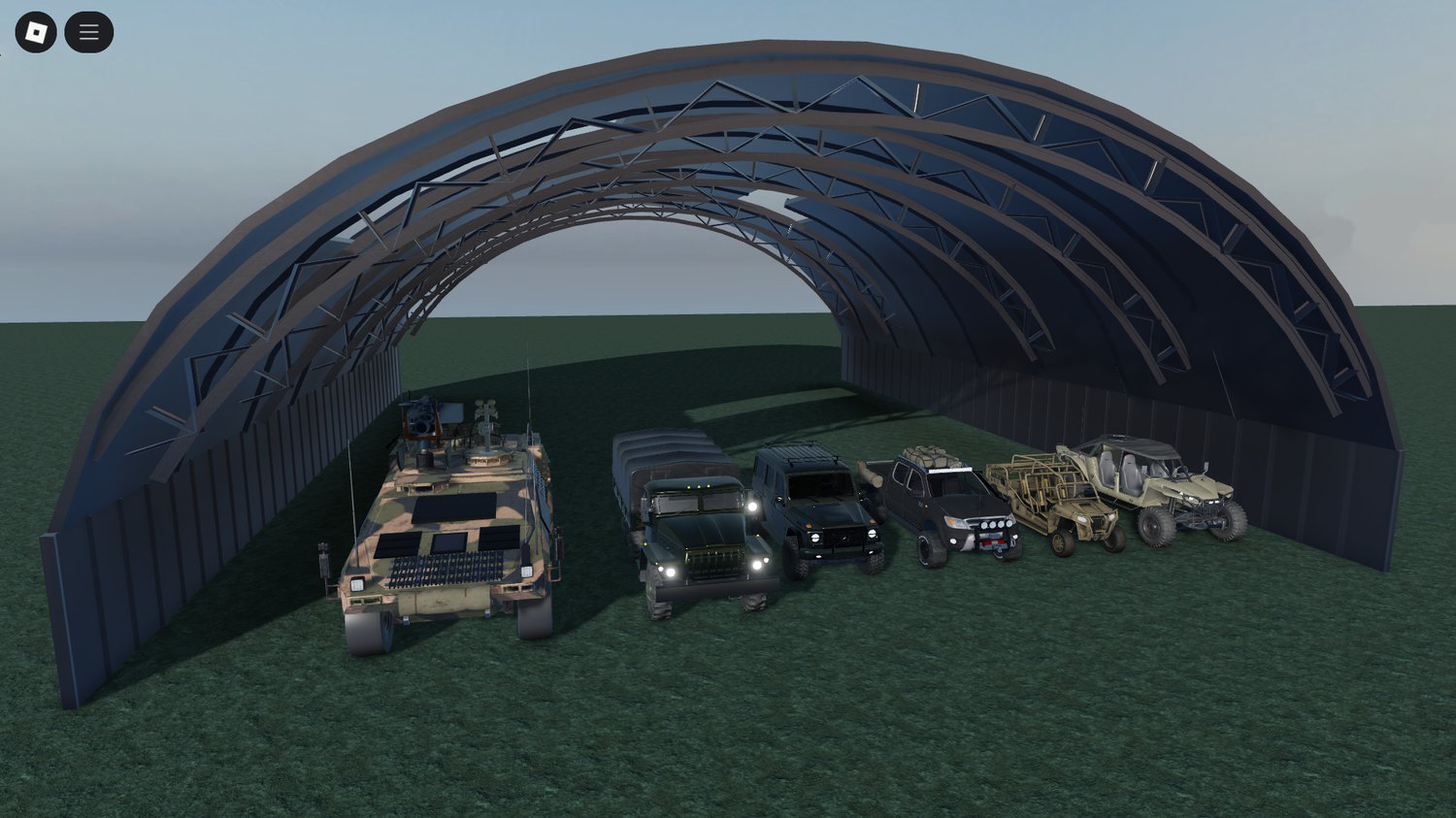 Overview of all seven military vehicles in Roblox