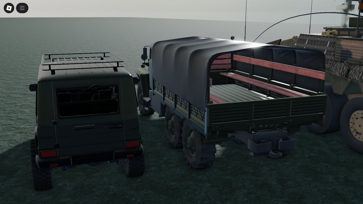 GAZ Tigr showcased in military convoy
