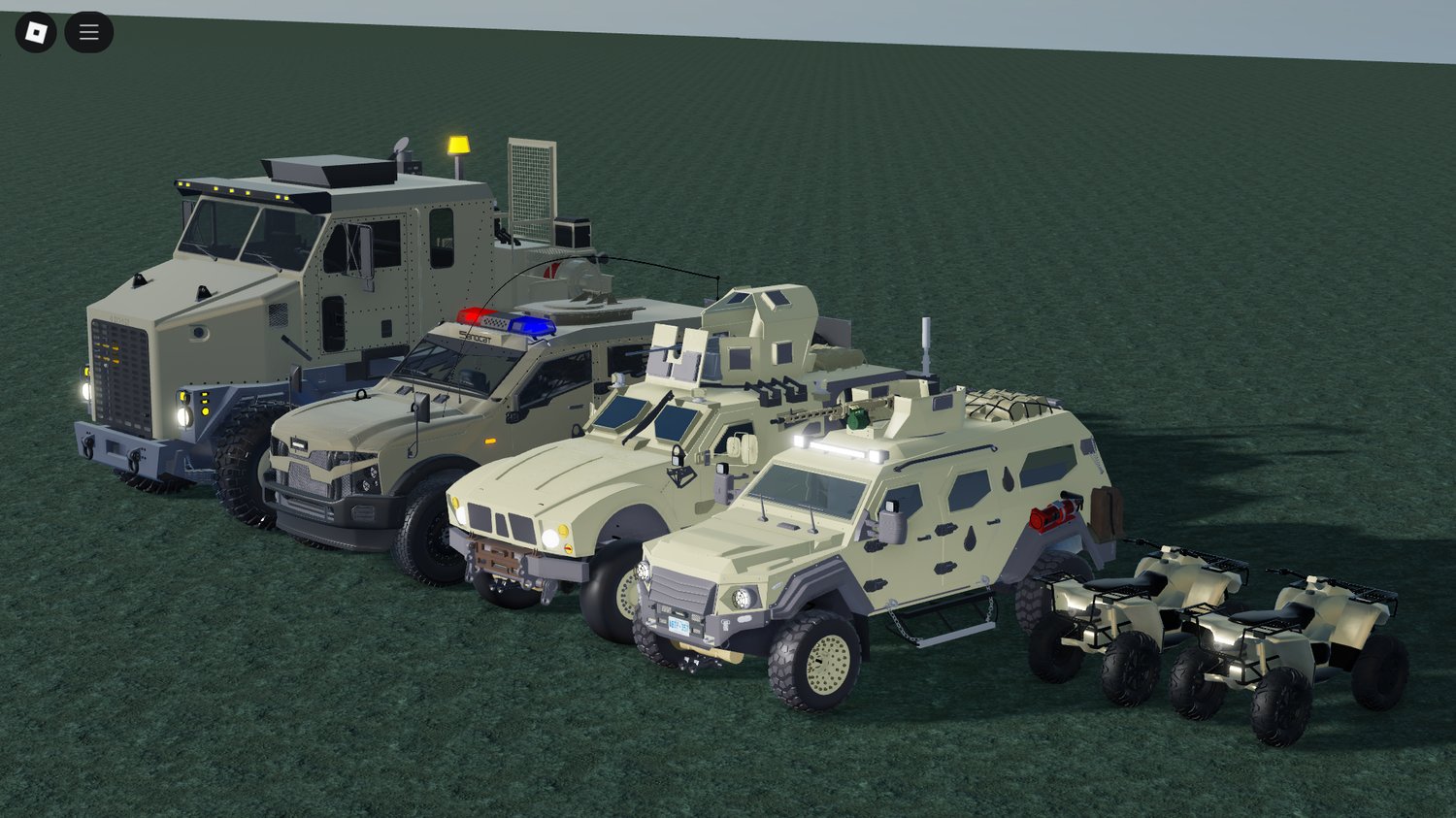 Oshkosh M1070 heavy transport rig hauling cargo