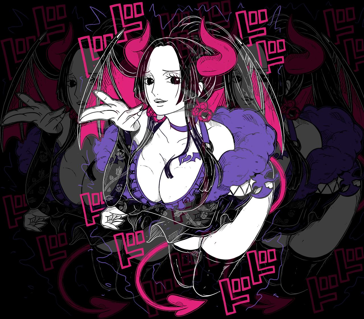 DESIGN ANIME  Boa Hancock /one piece
