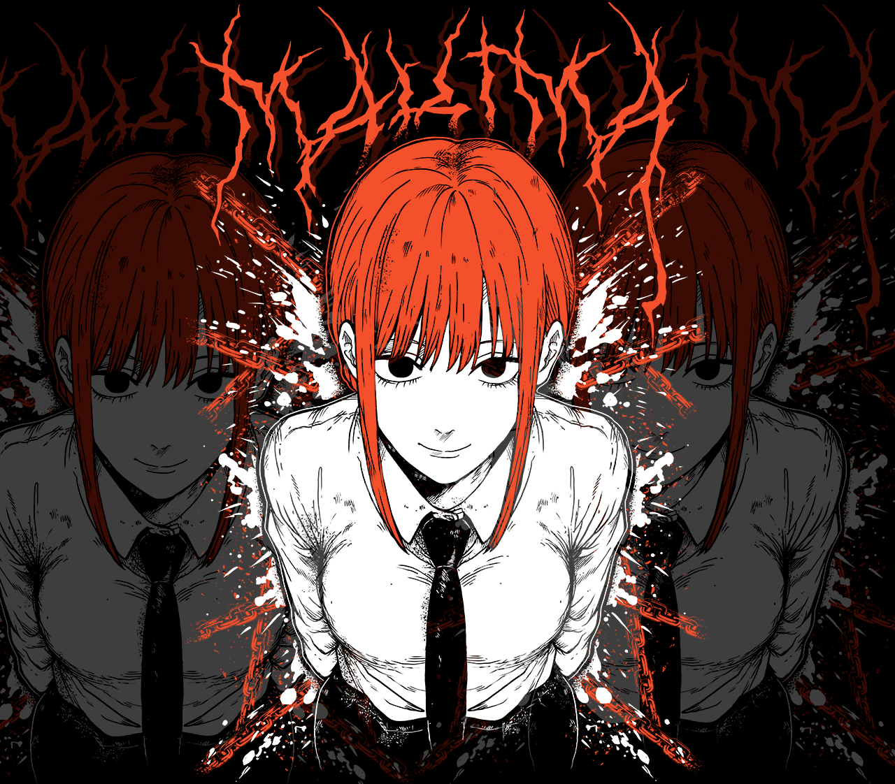 DESIGN ANIME CHAINSAW MAN Makima
