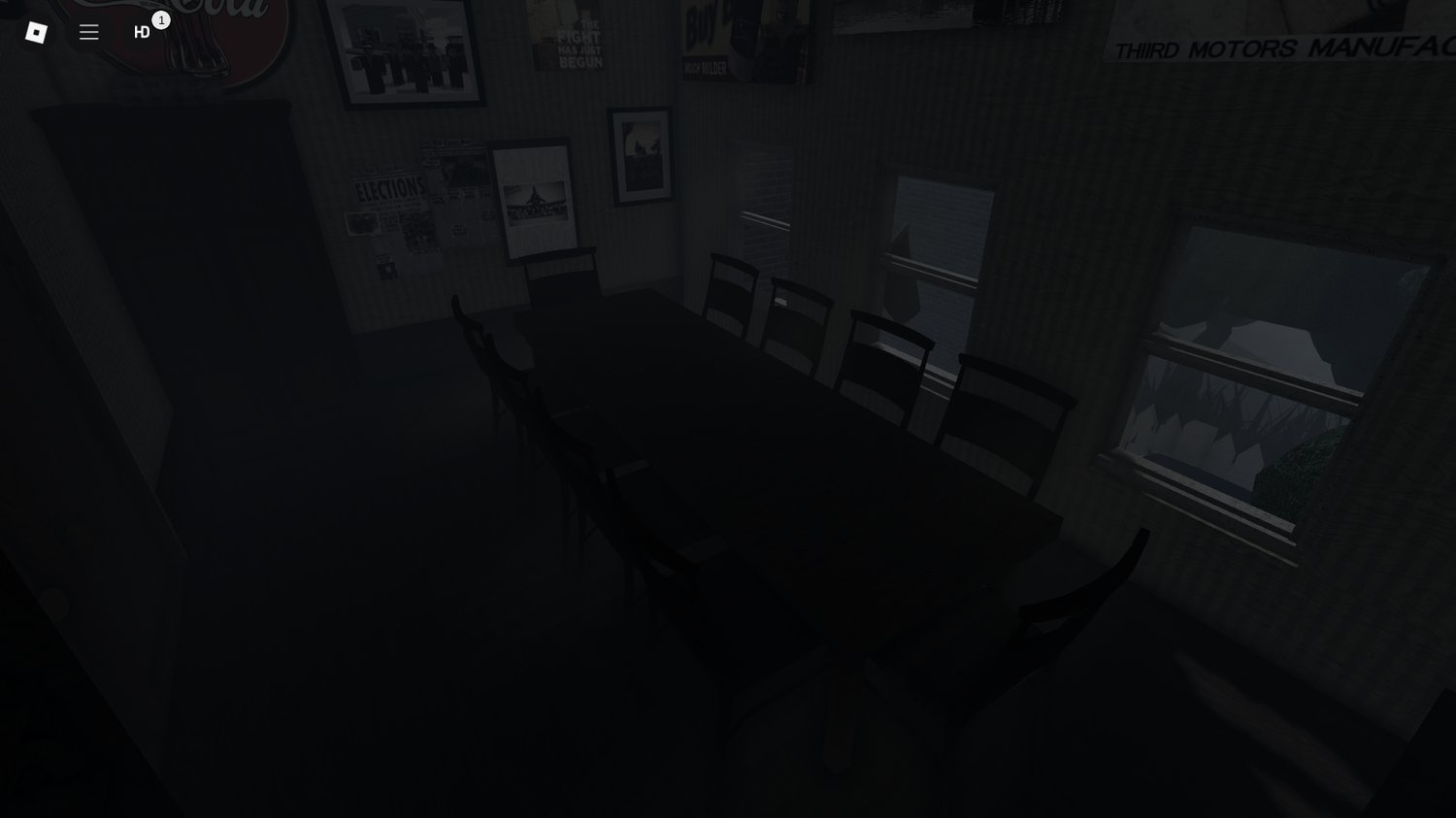 Upstairs private meeting room interior
