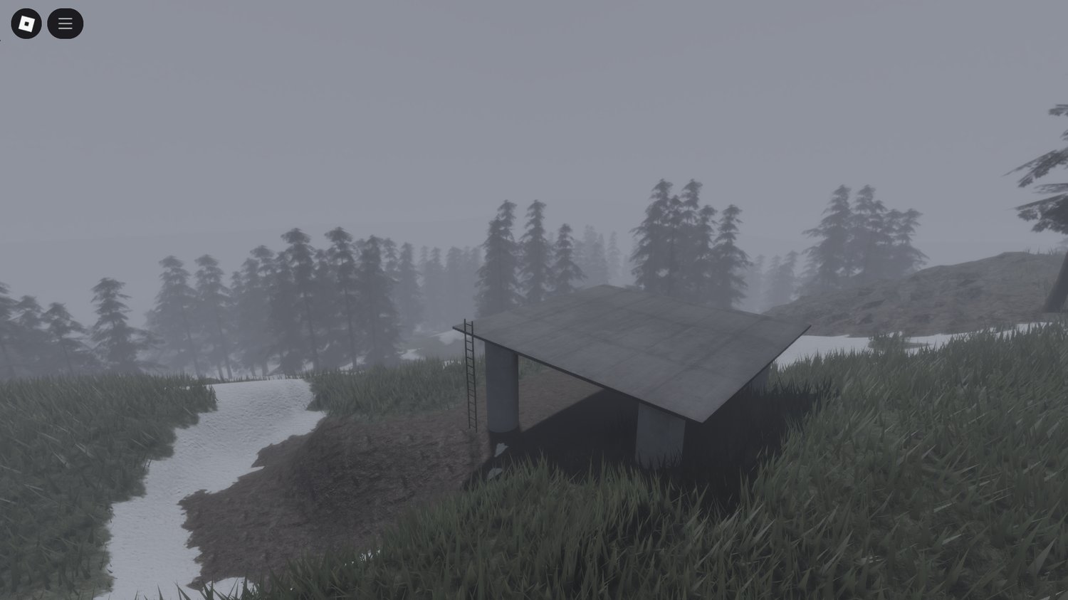 Players exploring the abandoned construction site