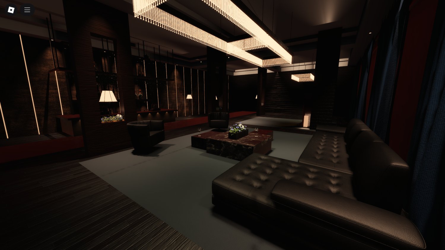 Ambient lighting and décor details for realism
