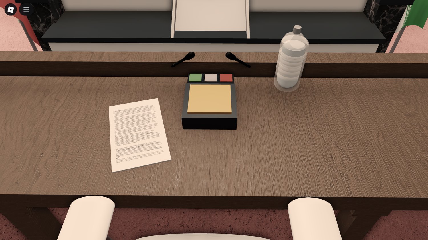 Scripted voting system on parliament seats Roblox