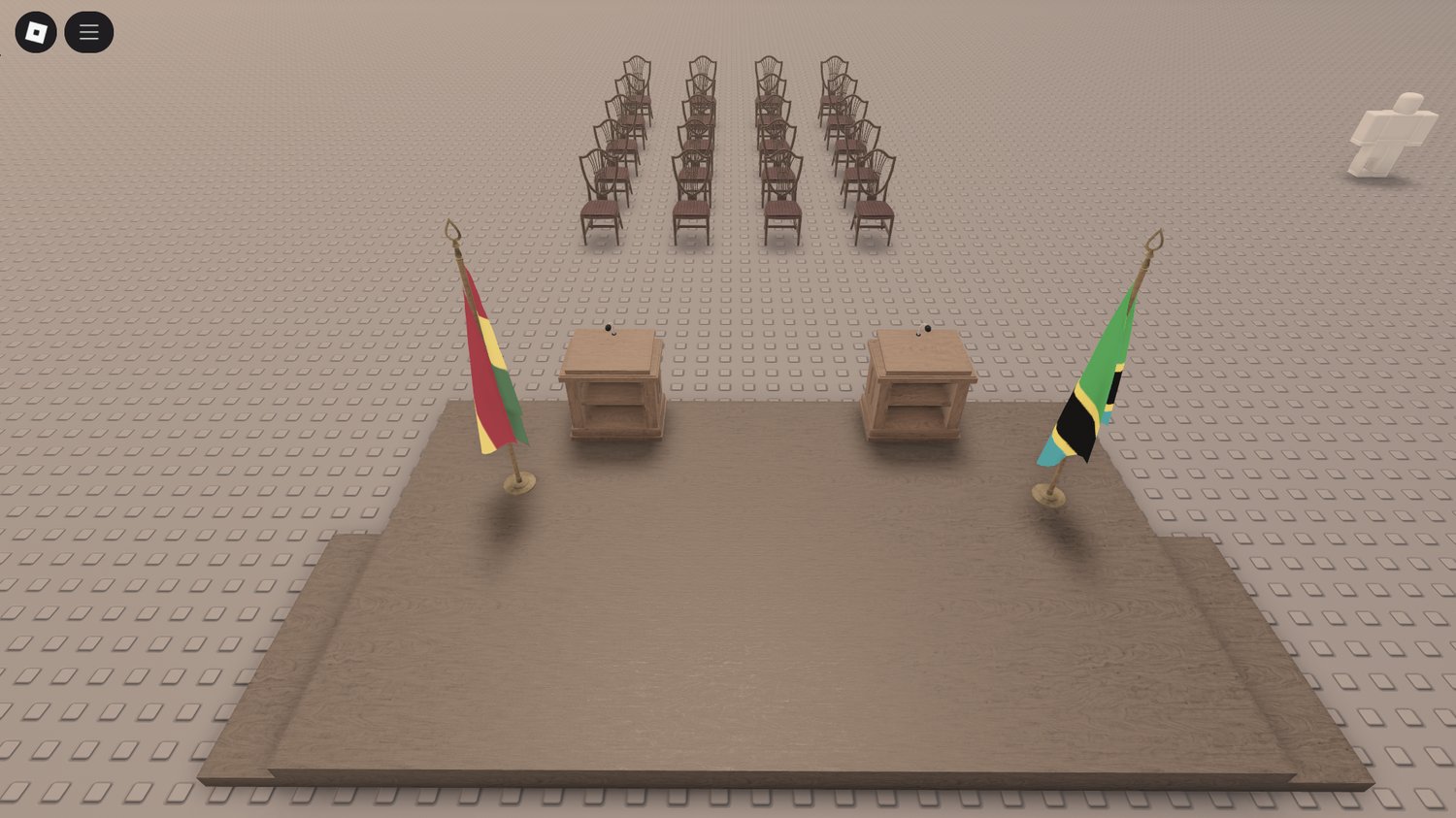 Detailed Roblox Iranian Parliament interior