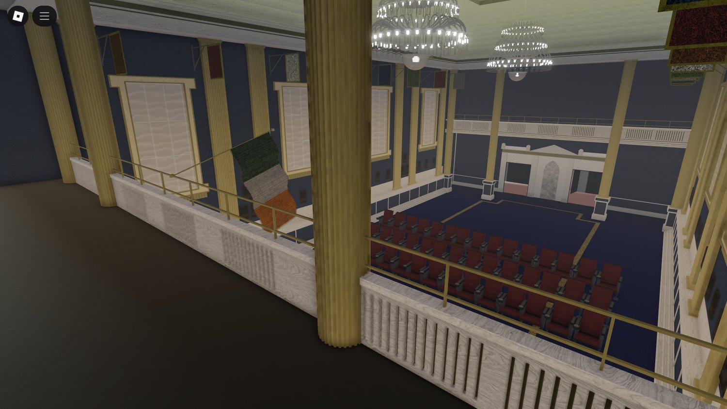 Roblox fortress-style castle walls