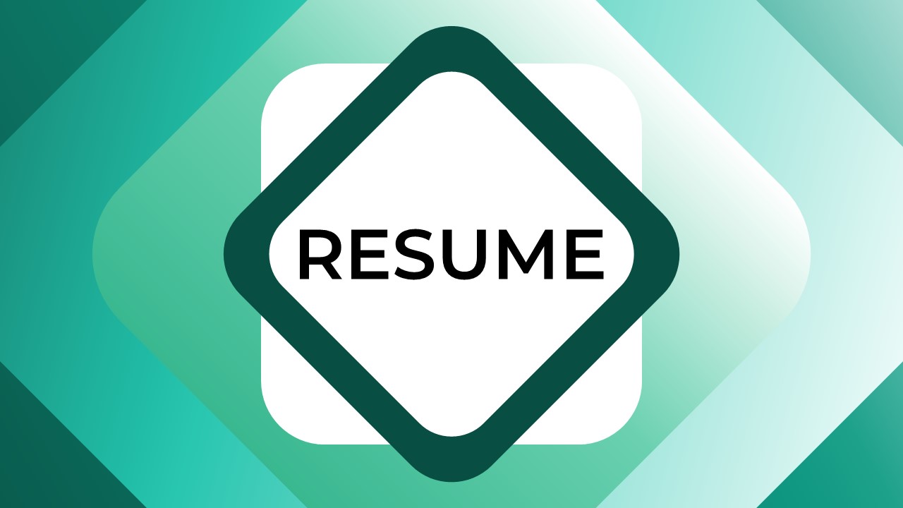 Premium CV template Rich Emerald 1-page preview