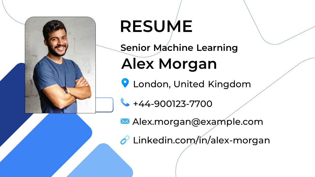 Morph CV template 02 — Rich Emerald — modern resume design (editable PPTX)