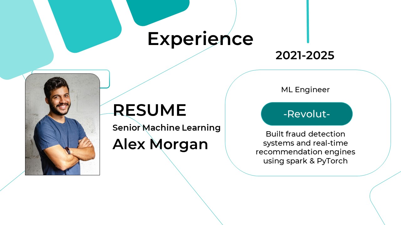 Morph CV template 03 — Rich Emerald — professional resume layout (editable)