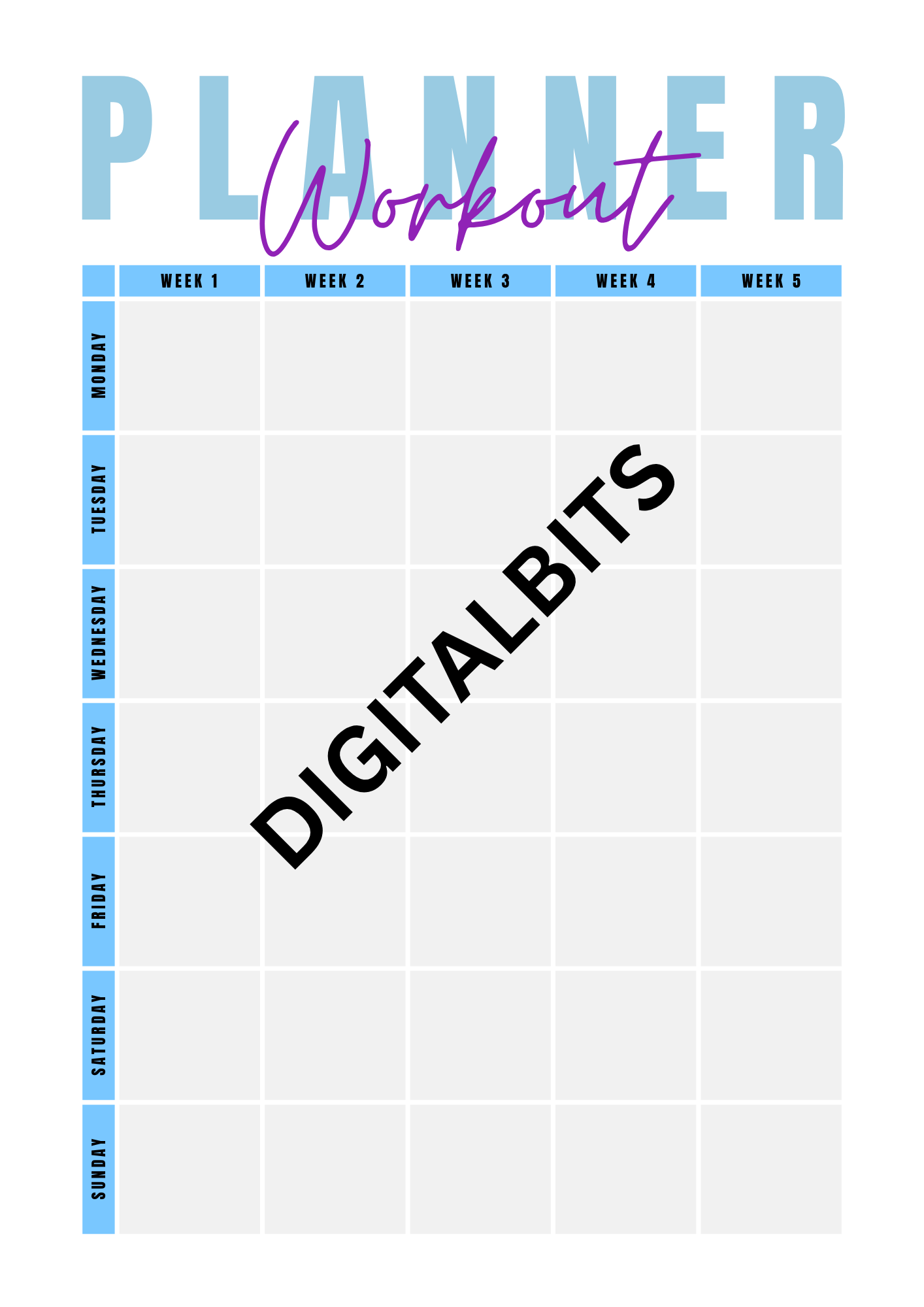 Weekly Meal Planner - Payhip