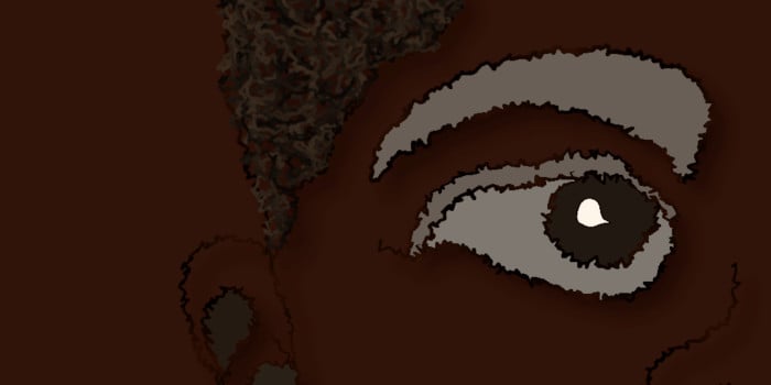 right eye looking left