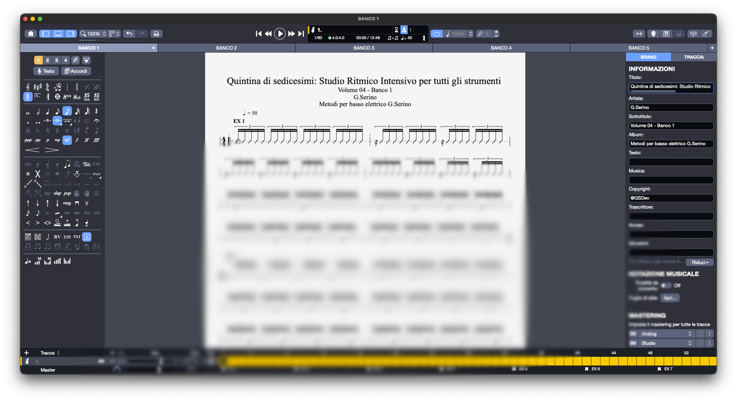 GSDev metodi per basso elettrico