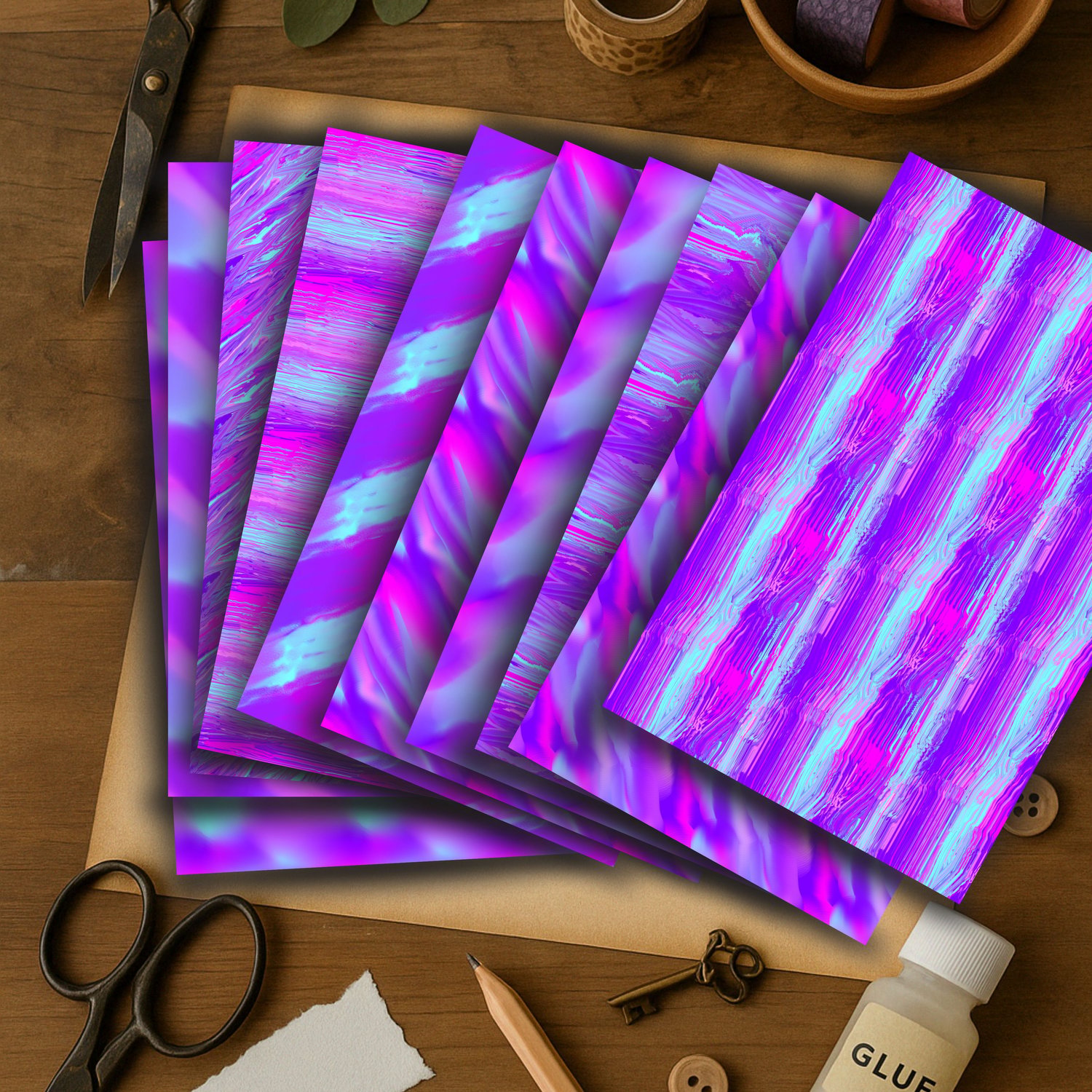 Day Dreams Textures Seamless Patterns Digital Paper Digital Download ...