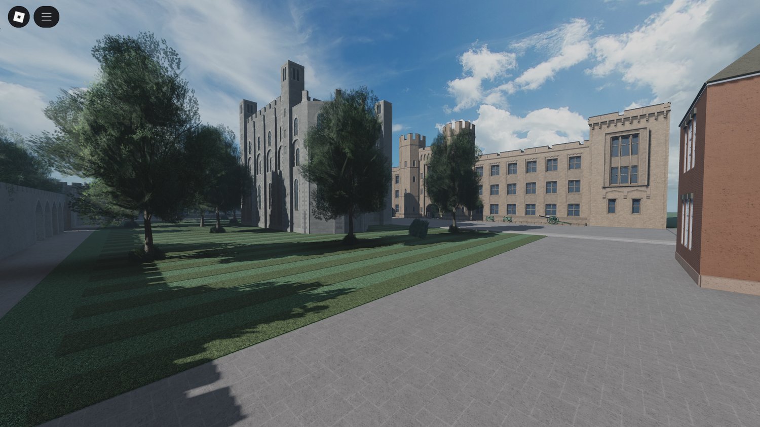 Military uniform roleplay in Roblox