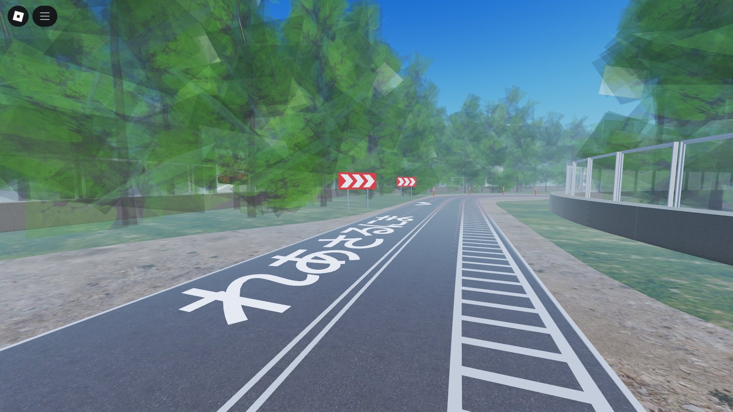 Smooth drift zones in Roblox circuit