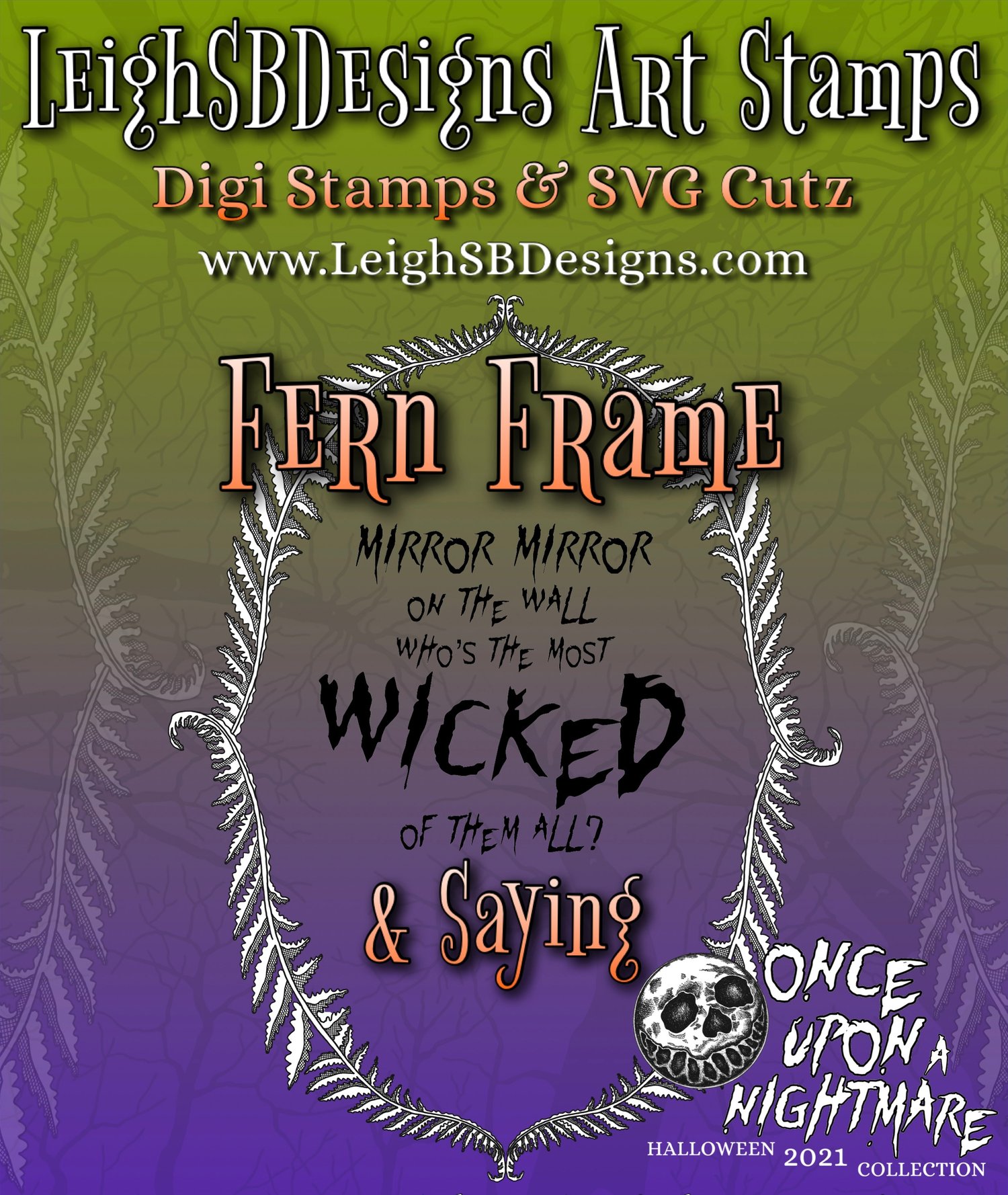 LeighSBDesigns Fern Frame