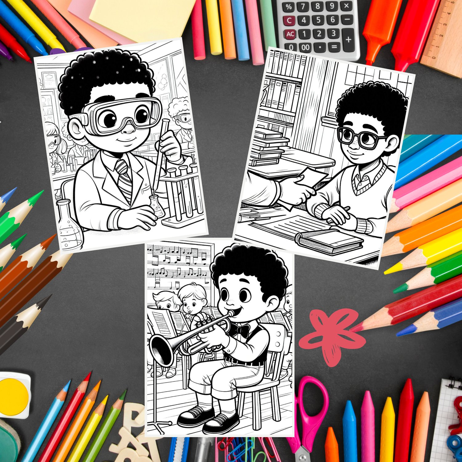 Noah - School is in Session Coloring Book - Payhip
