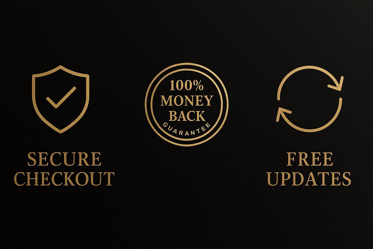 Secure, Money-Back, Updates
