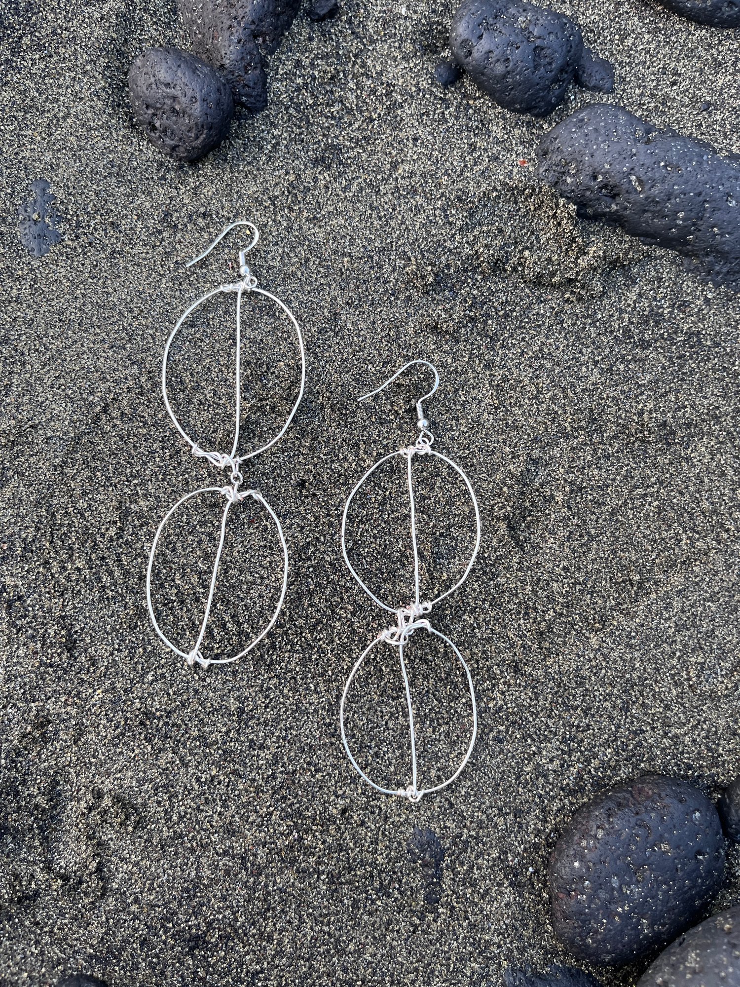 Circle earrings