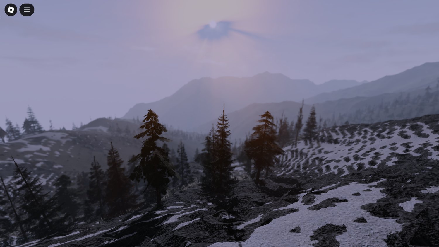Broken town environment Roblox survival map