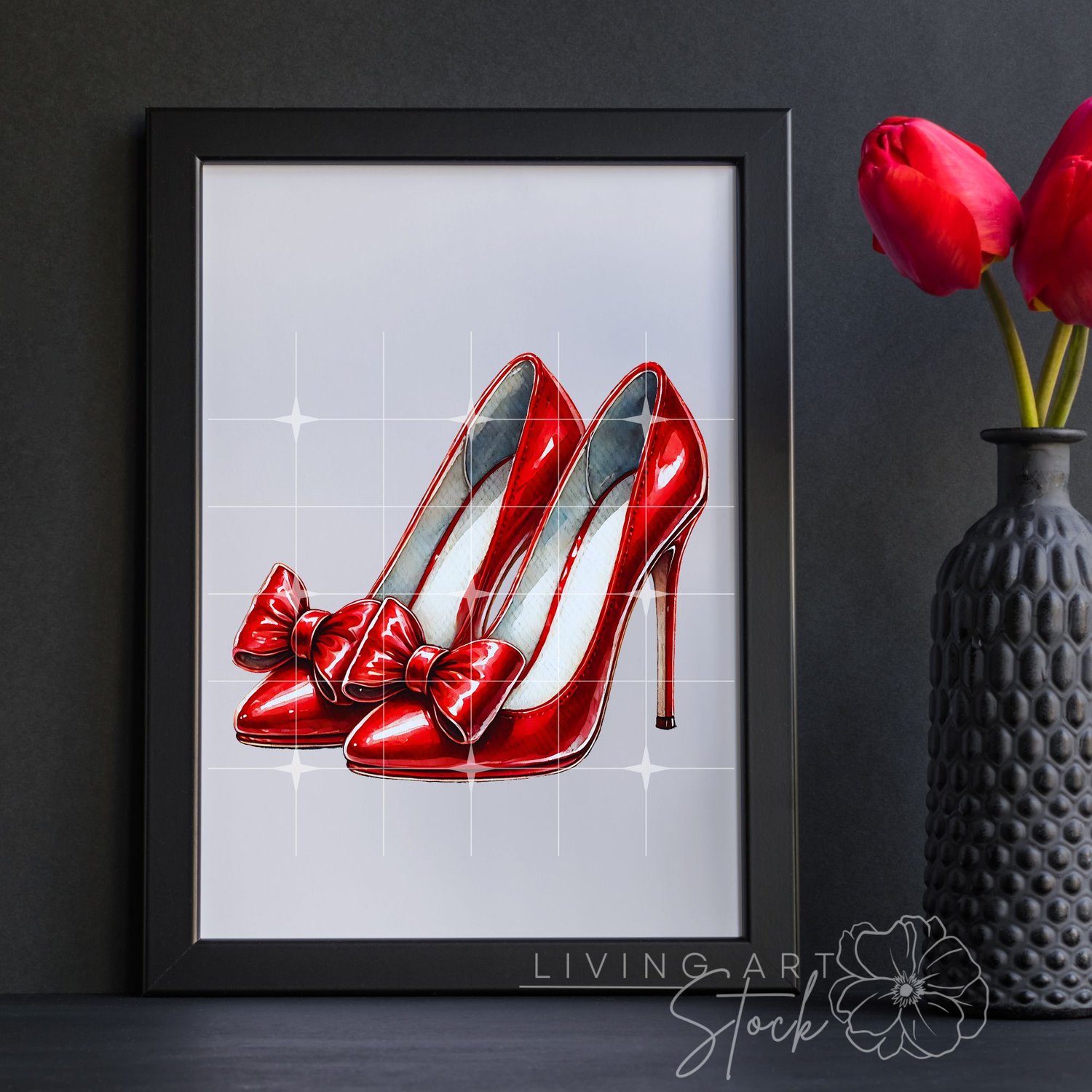 Ruby slippers vintage heels Mug Design