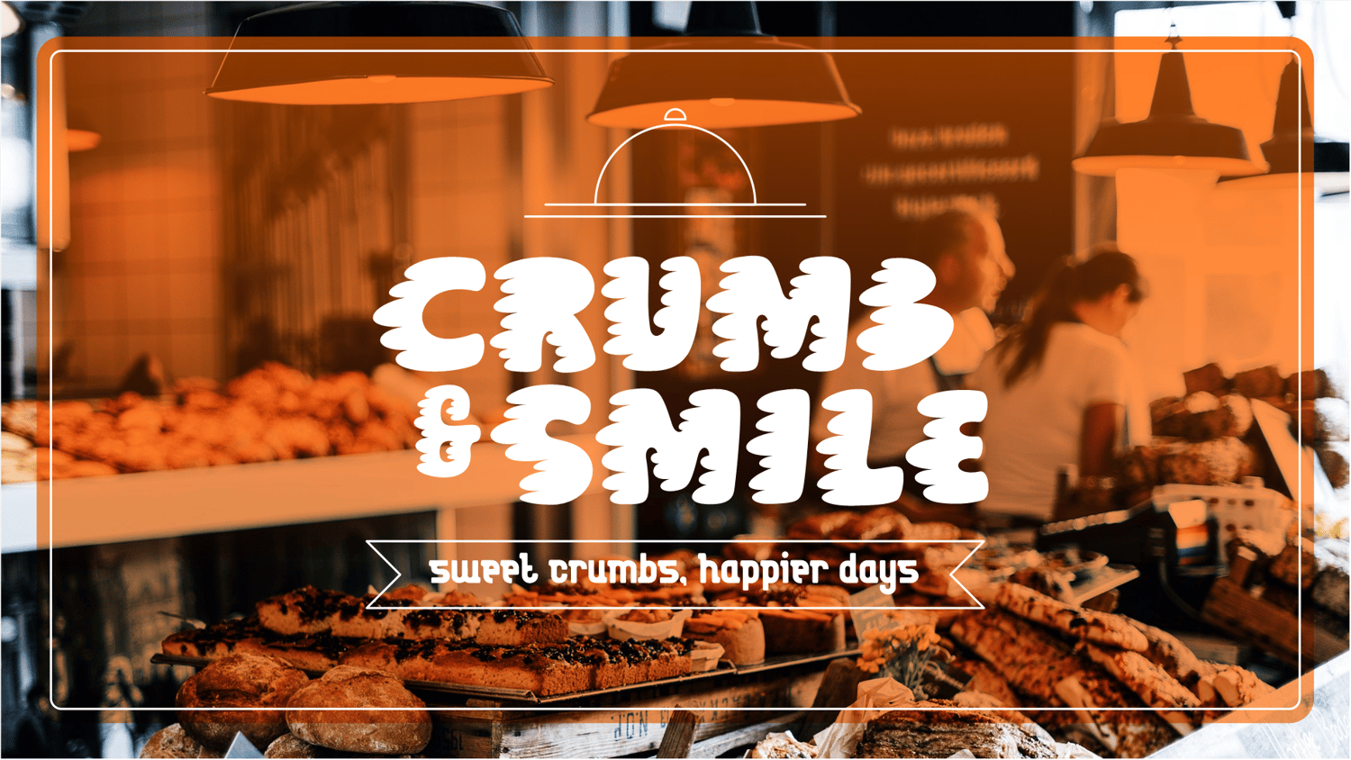 Breezy Chunk font used in bakery shop sign design with bold sweet lettering that fits cafe and food branding.