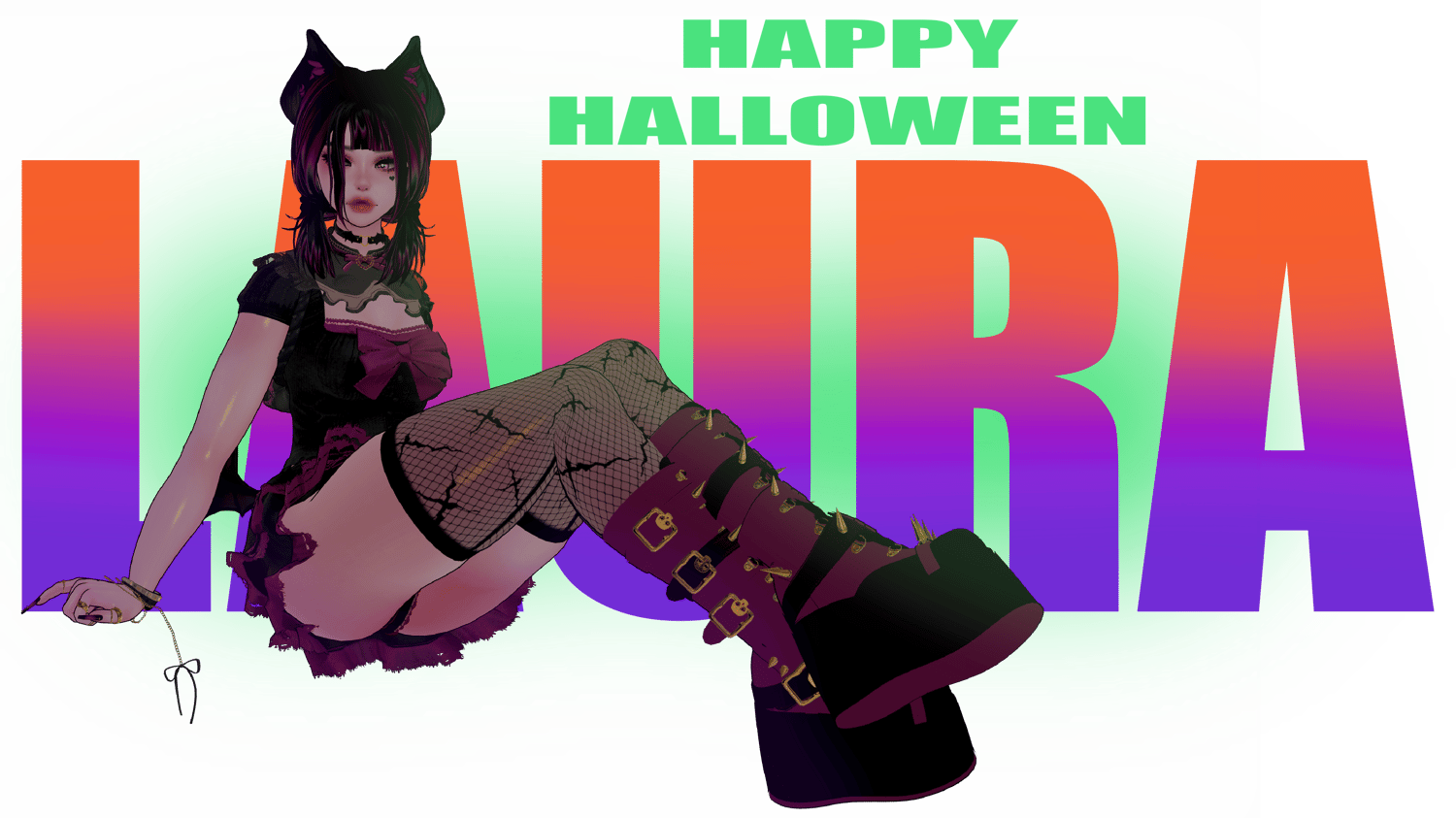 vrchat avatar halloween laura