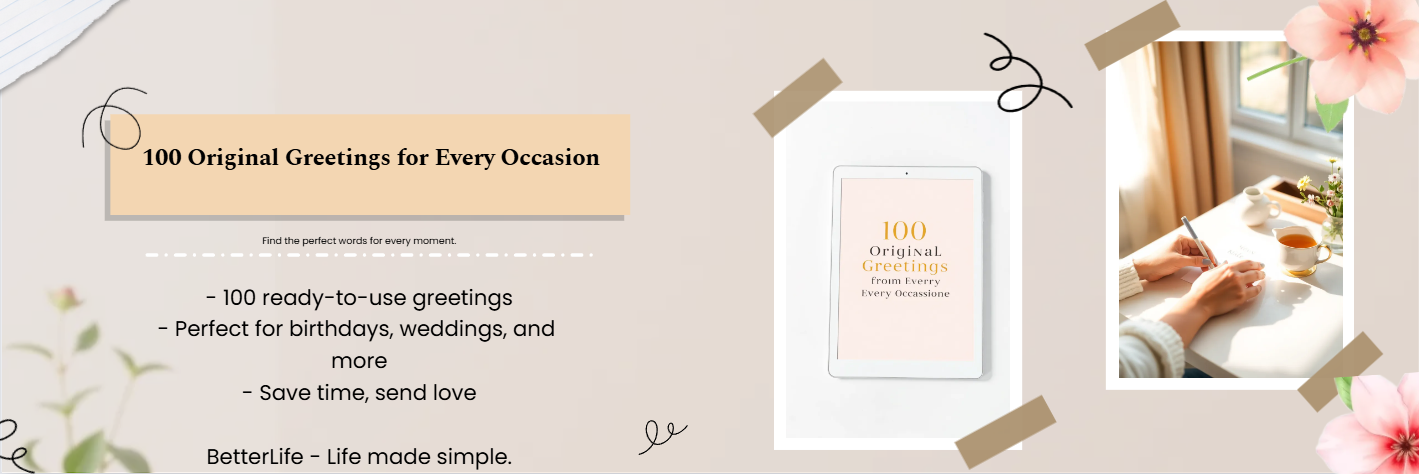 100 Original Greetings for Every Occasion - Payhip
