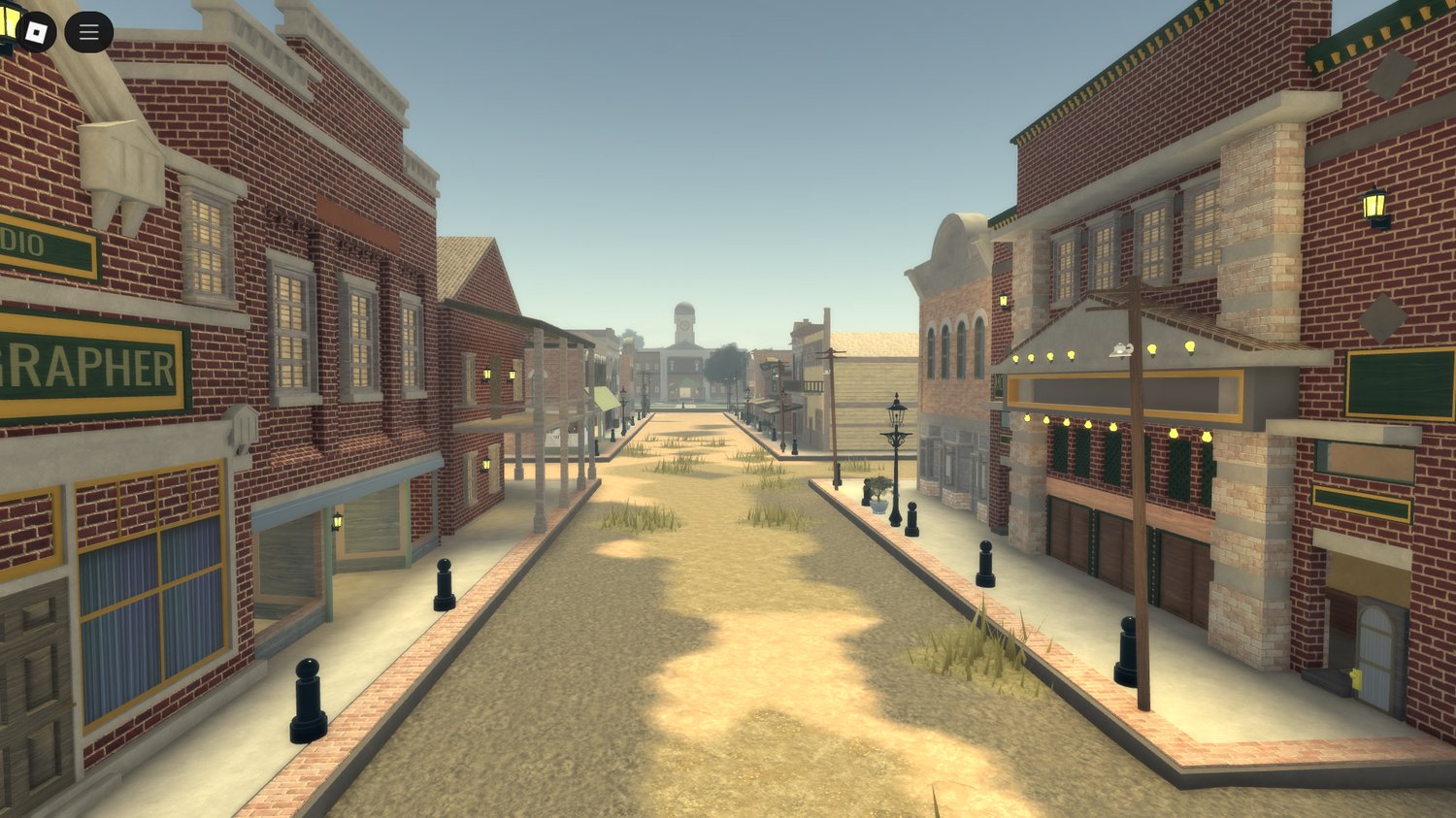 Roblox Wild West frontier town overview