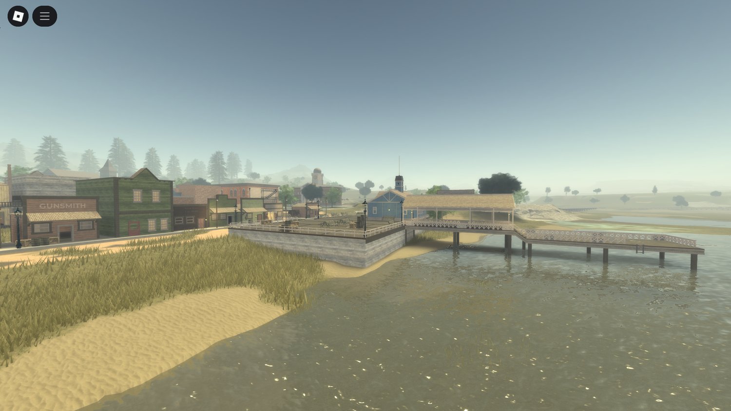 Immersive Wild West roleplay map Roblox