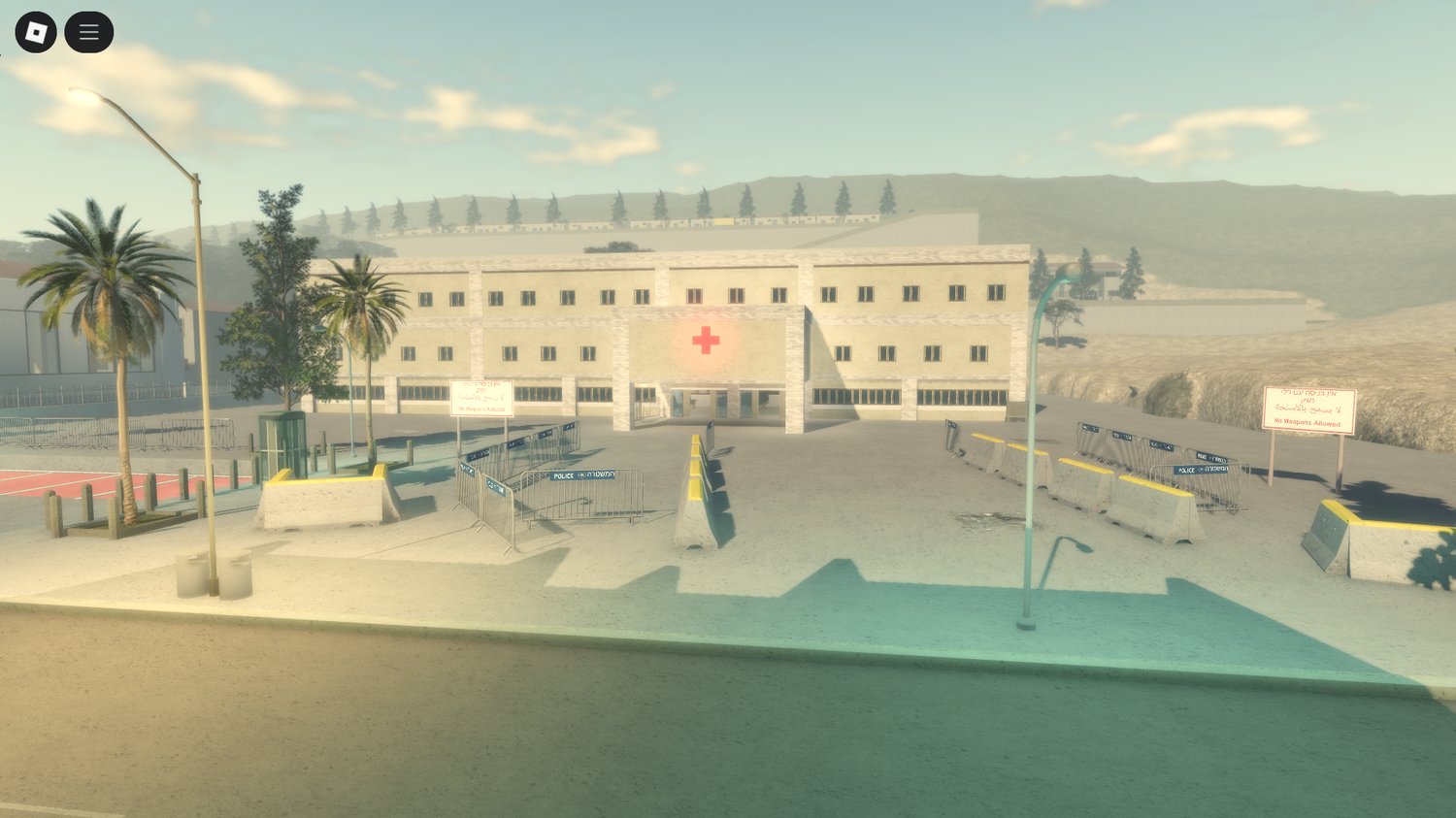 Enterable buildings in Roblox City of Ariel