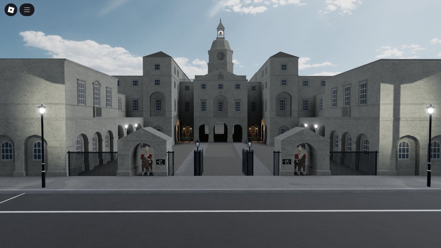 British government buildings Roblox city map