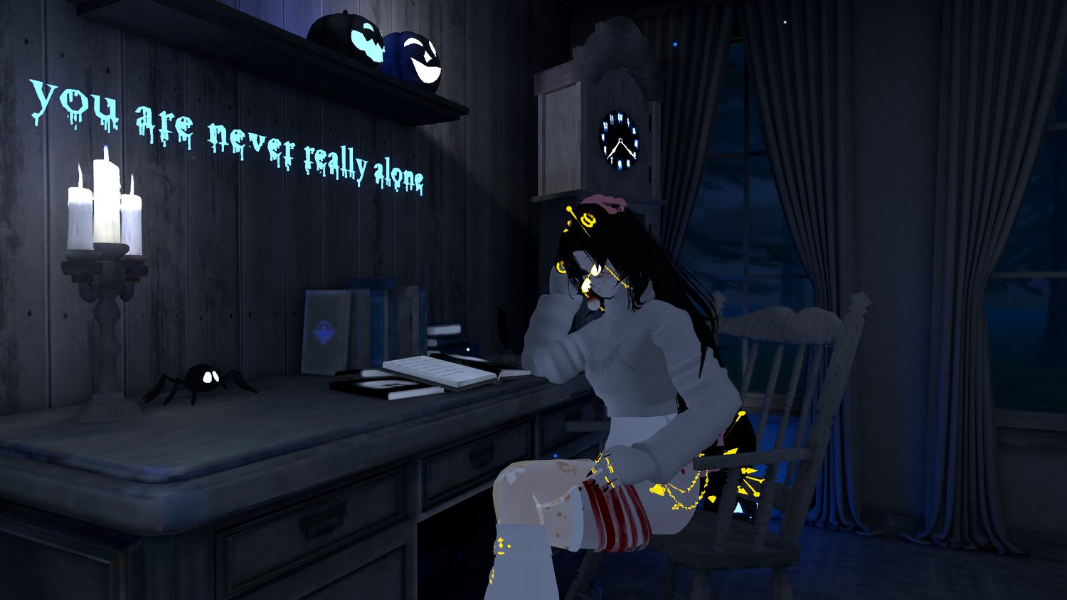 Rei the Undead Ghost Pup || SFW || (PC Quest Opti FT) || Halloween ...