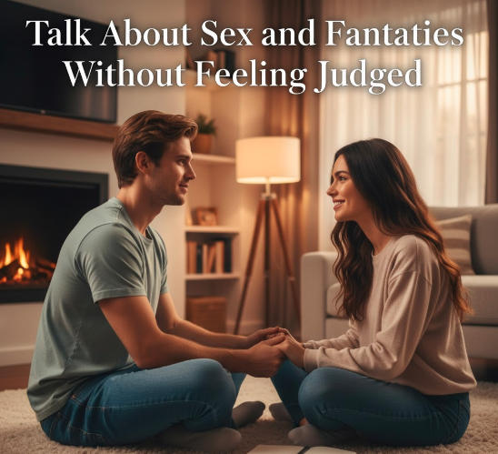 sexual communication, intimacy, relationship advice, fantasy sharing, open communication, healthy sex life, couple's connection
