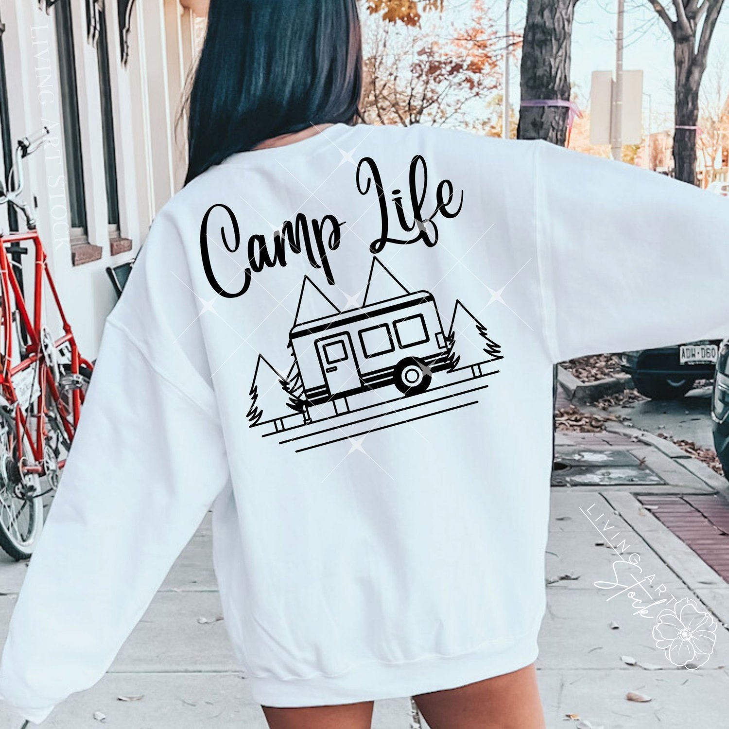 Camp Life t-shirt design
