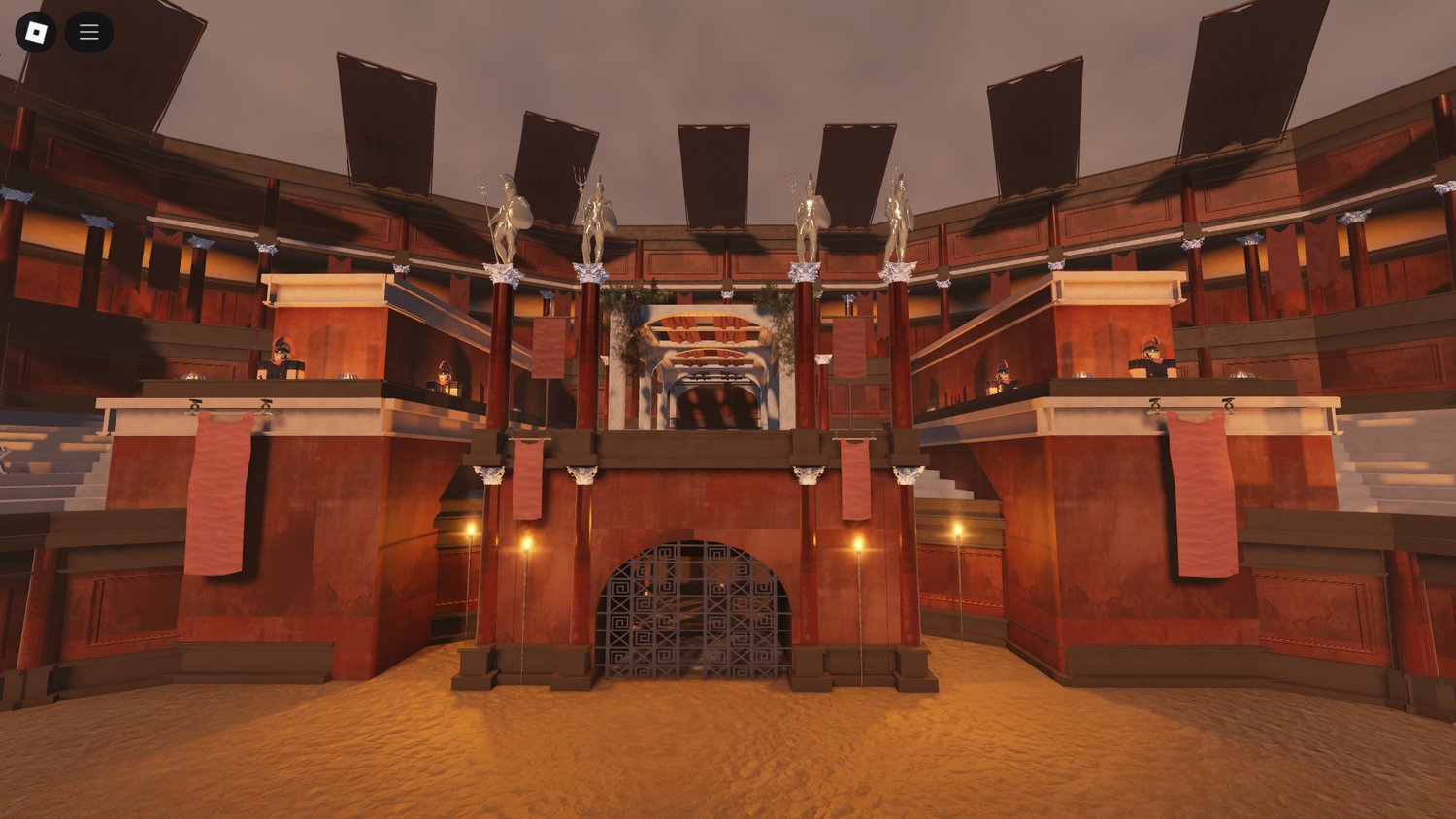 Ancient Rome Colosseum in Roblox