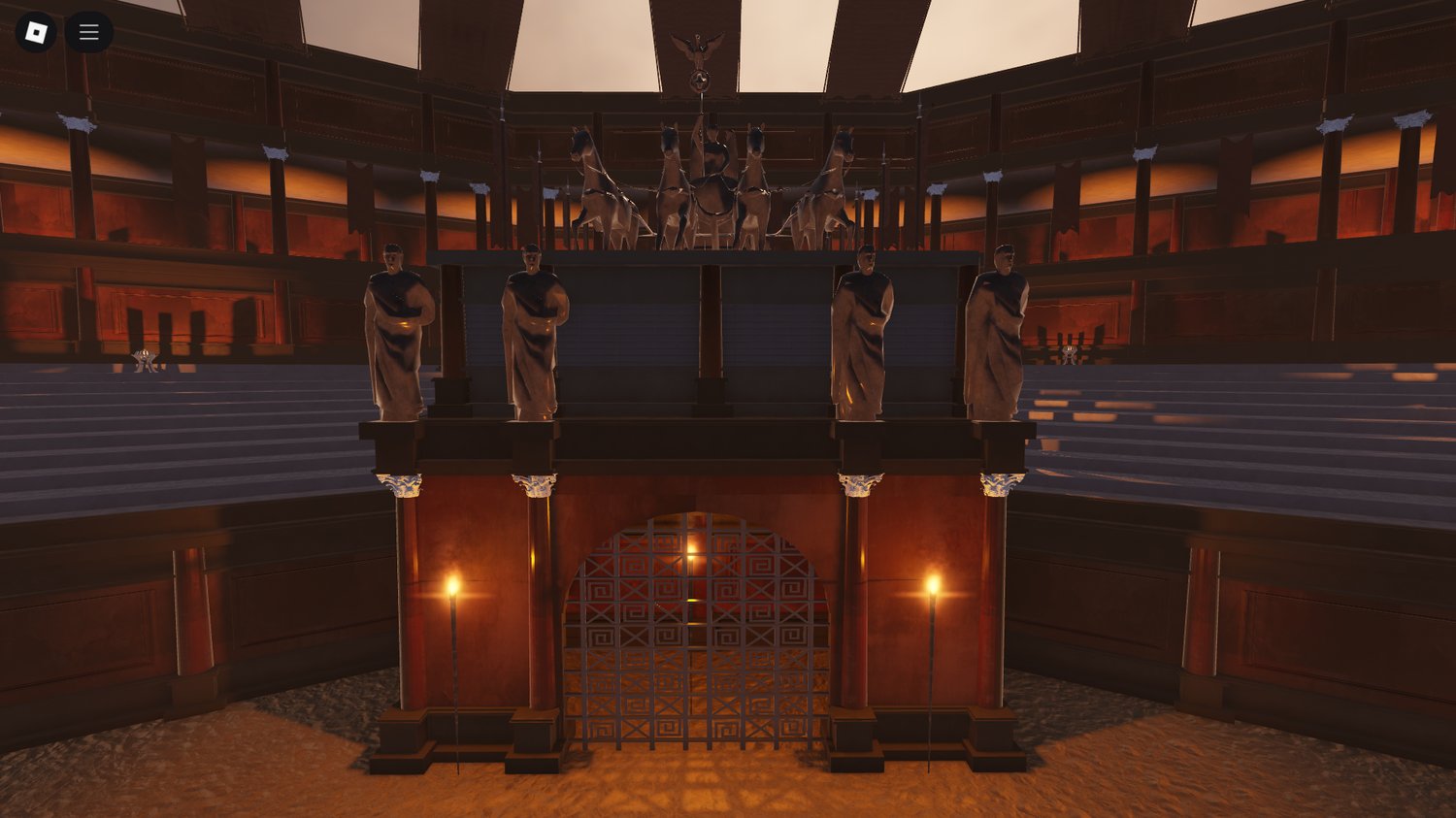 Roblox gladiator arena map