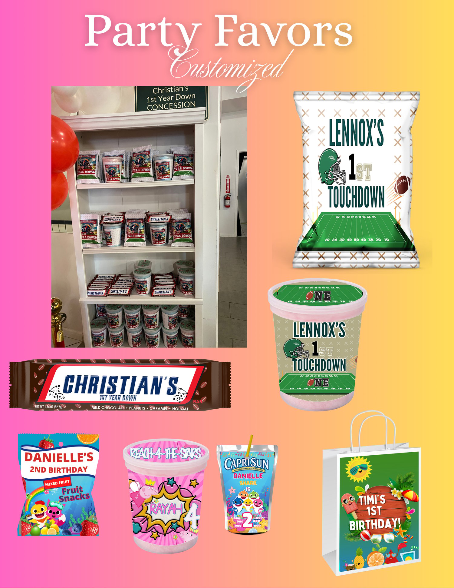 PARTY FAVORS ORDER LINK - Payhip