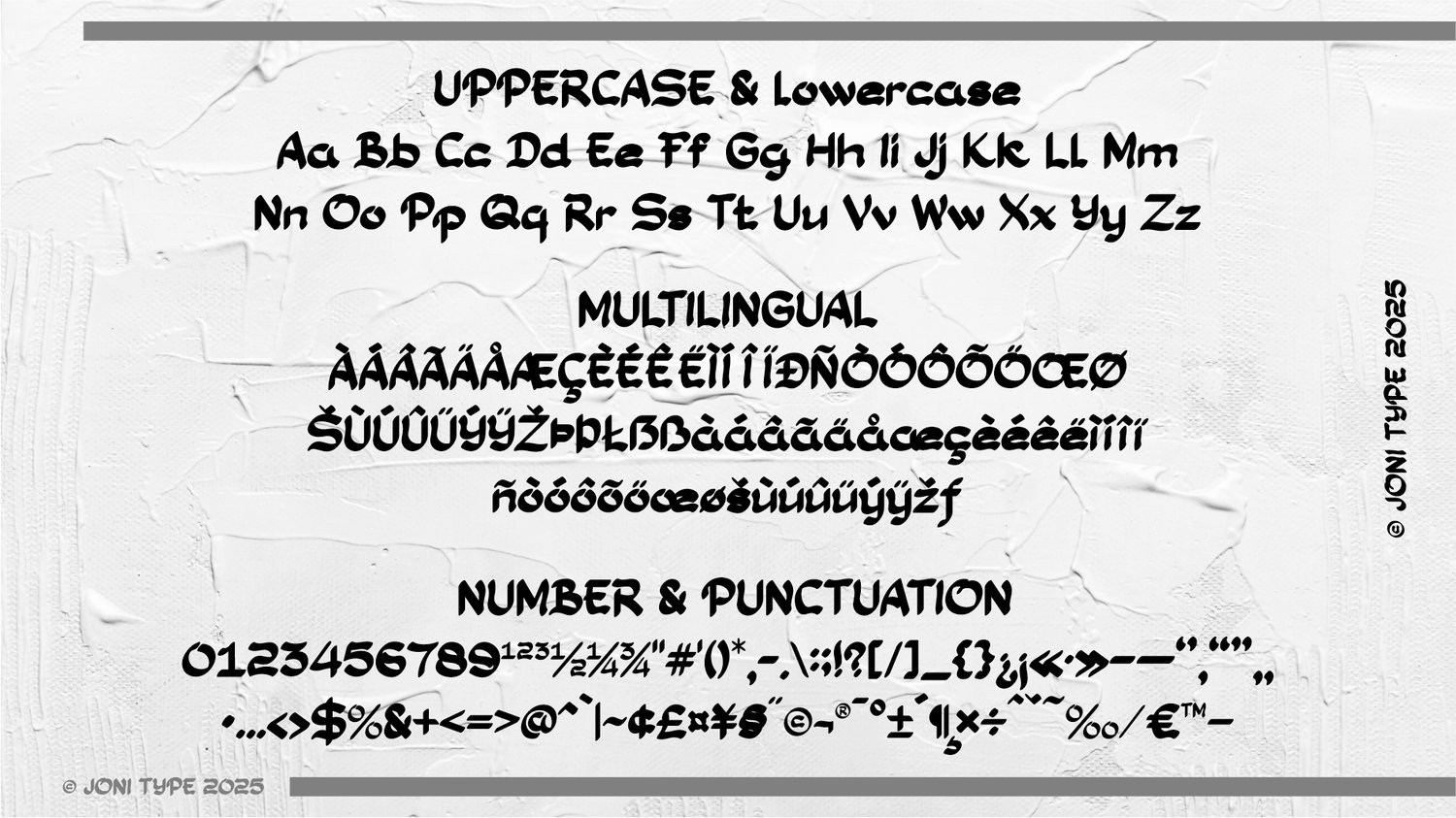 xalvion font characters, multilingual display font, rounded typeface glyphs, typography set preview, bold font alphabet