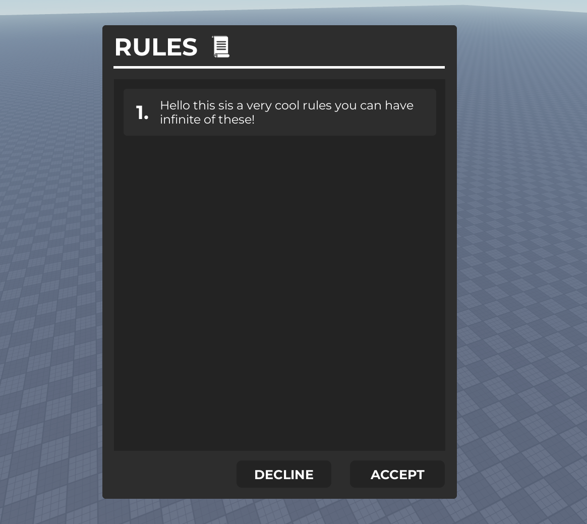 Advanced Area Entry UI