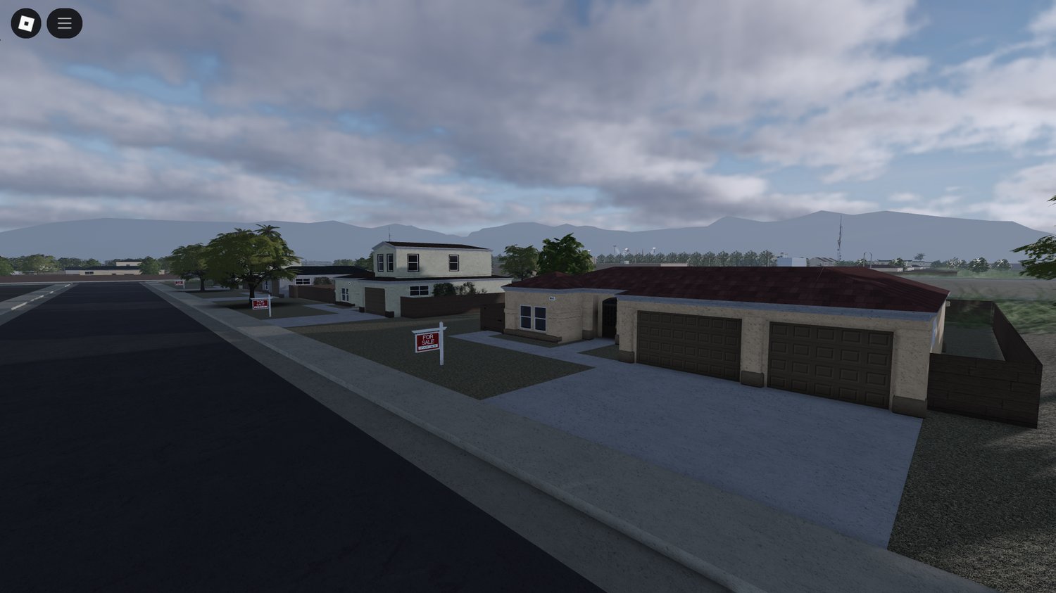 Realistic American town architecture in Roblox Beaumont